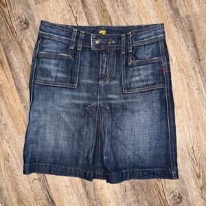 7 For All Mankind Denim Skirt